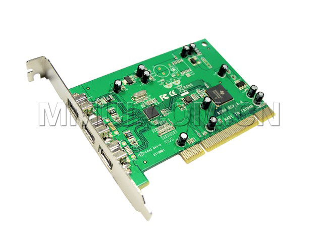 PCI to 3 ports 1394B Firewire Controller Card,IO-PIO8280-3B