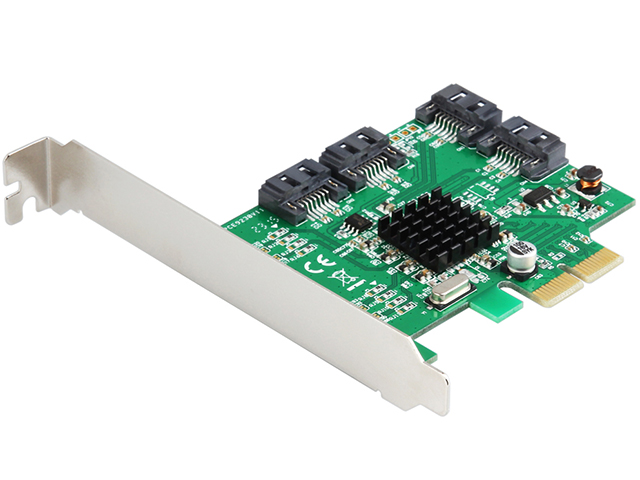 PCIe to 4 port SATA6G Controller Card, HyperDuo, Hardware RAID,IO-PCE9230-4IR