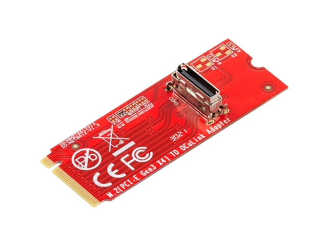 M.2 (M-key) to Oculink SFF-8612 Adapter Card,IO-ADA86122