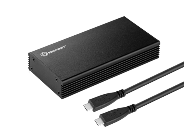 USB3.2 Gen2x2（20Gbps) to M.2(NVMe) SSD Enclosure,IO-ADA23640