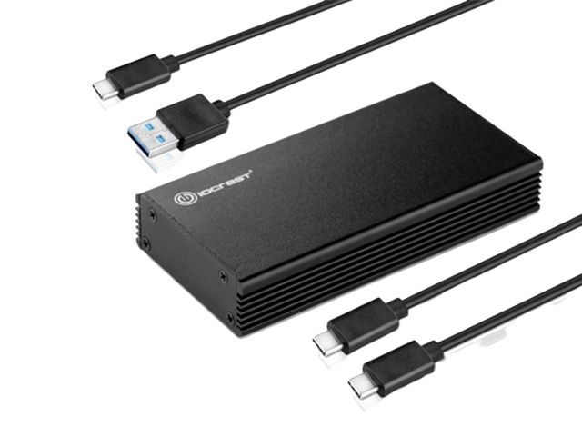 USB3.1 to M.2(NVMe) PCIe(M-Key) SSD Enclosure IO-ADA58300