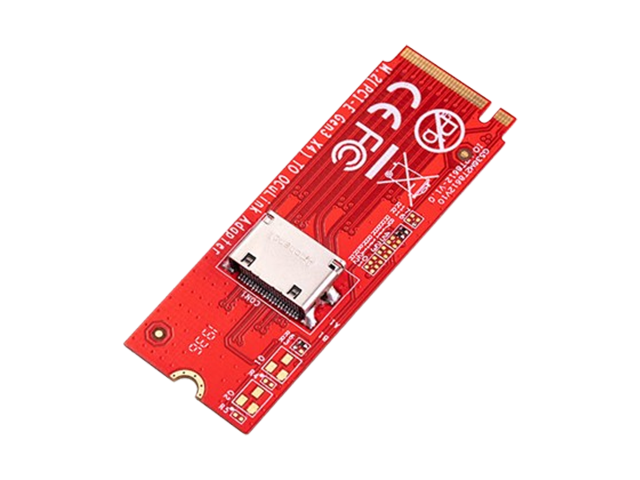M.2 (M-key) to Oculink SFF-8612 Adapter Card,IO-ADA86121