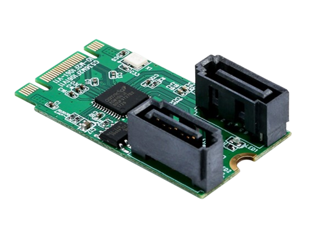 M.2(PCIe) to 2 Port SATA 6G RAID Adapter ,IO-M2F1061R-2IR