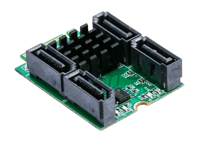 M.2 to 4 Port SATA 6G RAID Adapter(PCIe 2.0) ,IO-M2F9230-4IR