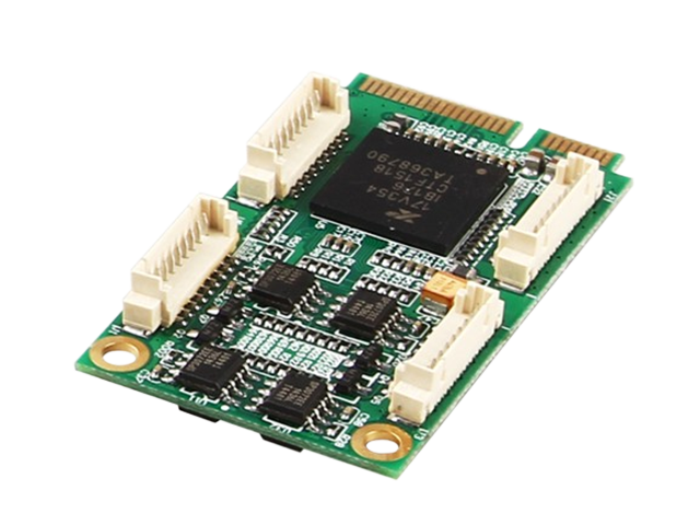 Mini PCIe to 4 port RS422/485 card,IO-MPCE354A-4S