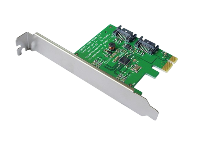 PCIe to 2 Ports Internal SATA6Gbps Controller Card,IO-PCE1061-2I