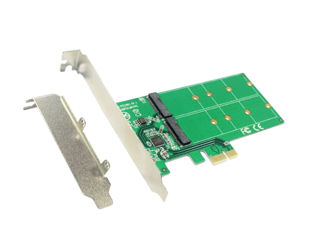PCIe to NGFF M.2 Key-B adapter card ,IO-PCE1061-2NI