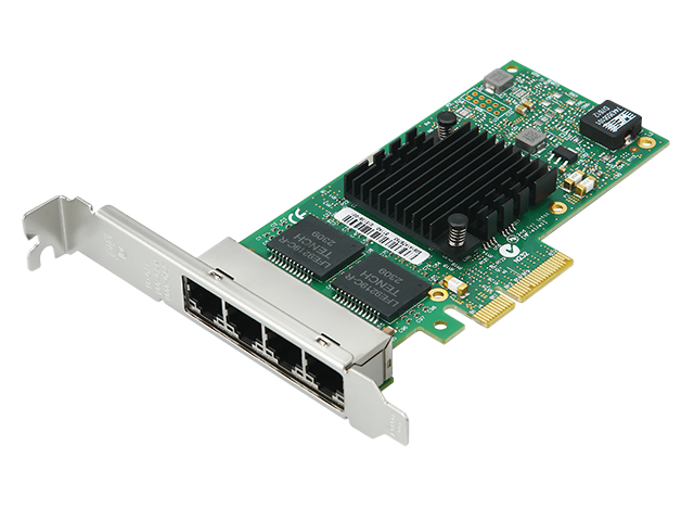 PCIe to 4 Ports Gigabit Ethernet Network Card,IO-PCE3504S-4GLAN