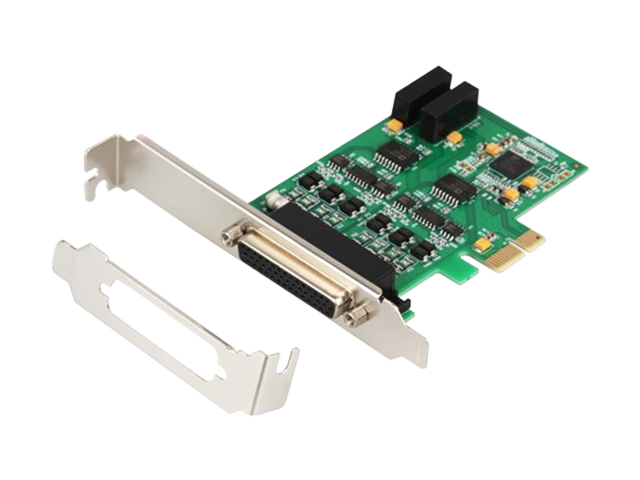 PCIe to 2 Ports RS422/485 Serial Controller Card with Fan Out Cable,IO-PCE352-PR2S