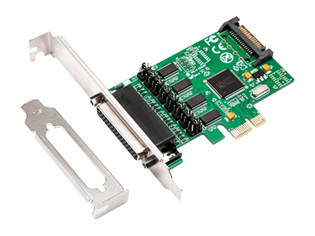 PCIe to 4 Ports RS-232 Serial Controller Card with Fan out Cable,IO-PCE384P-PR4S