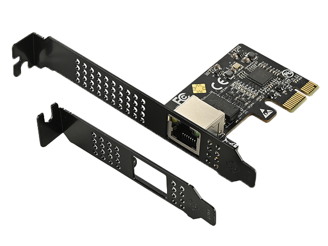 PCIe to 10/100/1000M/2.5G/5G Ethernet Controller Card,IO-PCE8126-GLAN