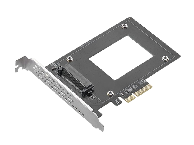 PCIe x4 to 1-port U.2 SFF8639 2.5-inch SSD Adapter，IO-PCE8639-U2