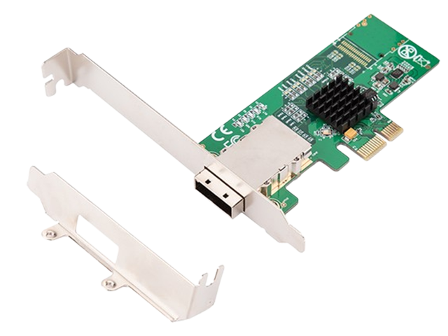 PCIe to 4 Ports SATA Card,IO-PCE9215E-4I