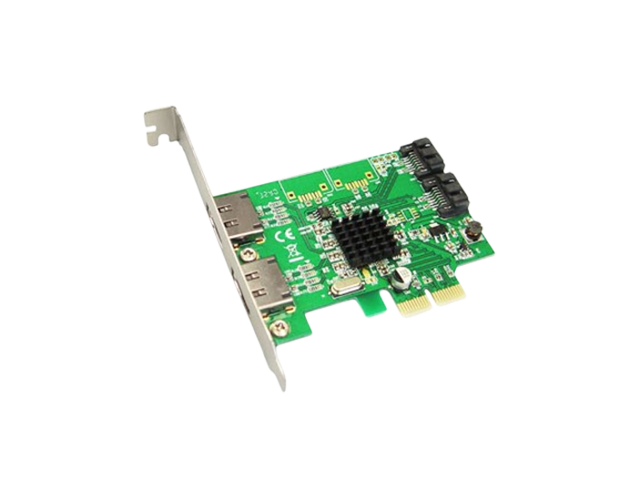 PCIe to 2 External SATA and 2 Internal SATA III 6G Raid Card,IO-PCE9230-2E2R