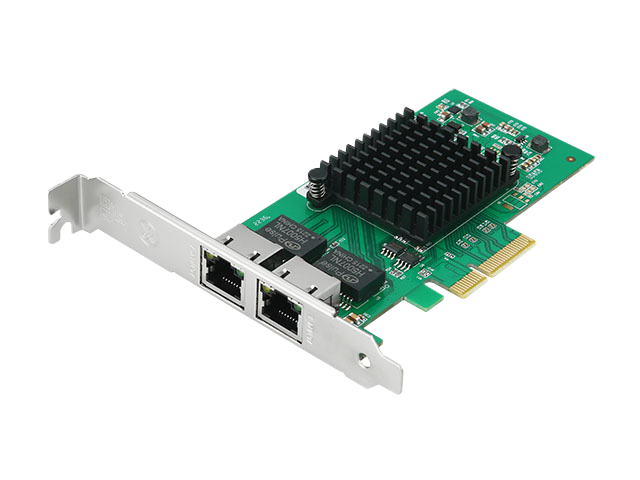 PCIe to 2 Ports Gigabit Ethernet Network Card,IO-PCEI350-2GLAN