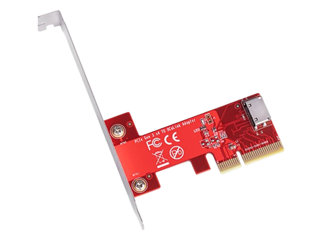 PCIe3.0 x 4 to Oculink SFF-8612 Adapter Card,IO-PEX86120