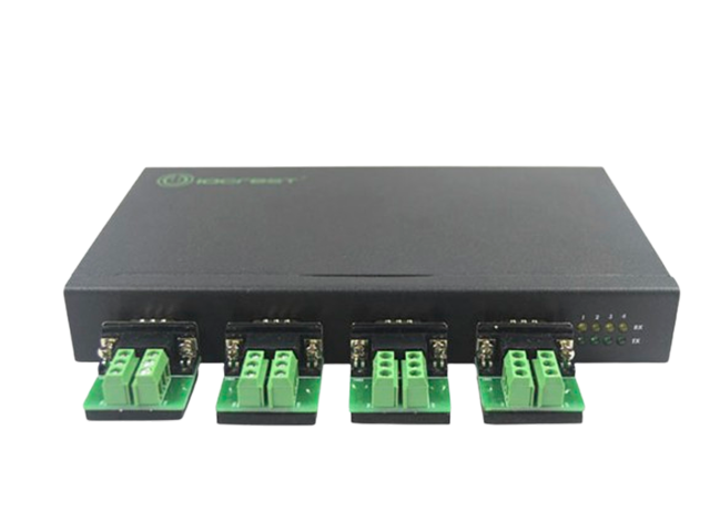 USB 2.0 to 4 Port RS422/485 Adapter,IO-U24232A-4S
