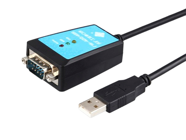USB 2.0 to RS422/485 Serial Cable with Magnetic Ring,LED,IO-USB4285-02
