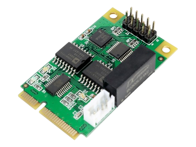 Mini PCIe to RS232/422/485 port,IO-mPCE234285