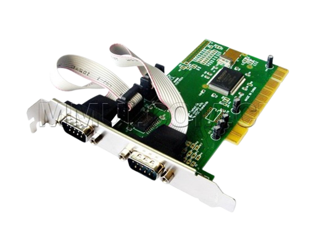 PCI to 2 DB-9 Serial (RS-232) Card ,MM-PIO9835-2S