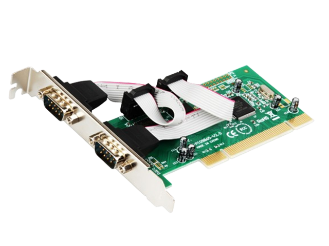 PCI to 2 DB-9 Serial (RS-232, COM) Card,MM-PIO9865-2S