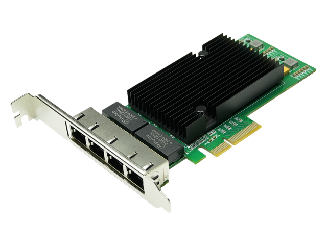 Lekuo 4-Port PCle 1G Network Card,Intel i210-T4
