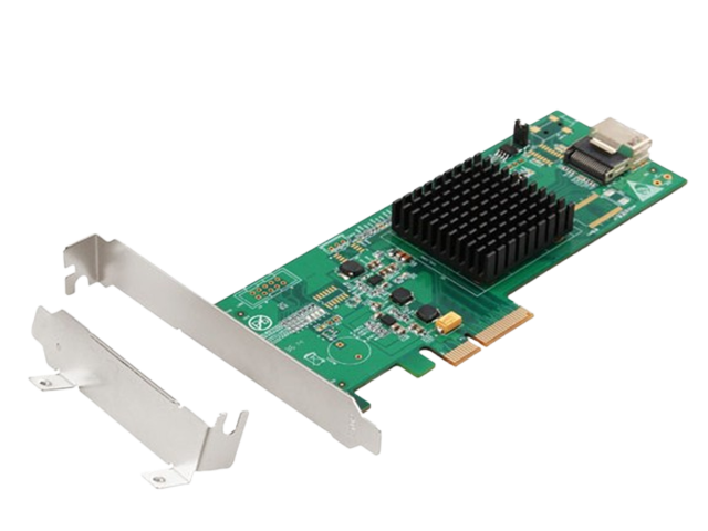 PCIe 2.0 to Four-Port SAS/SATA 6Gbps Card,SY-PEX40096